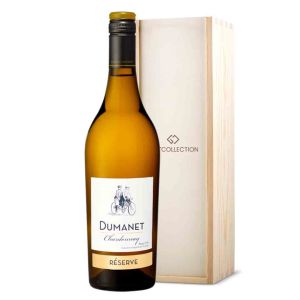Dumanet Chardonnay in wijnkist